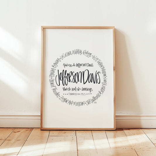 Jefferson Davis Print