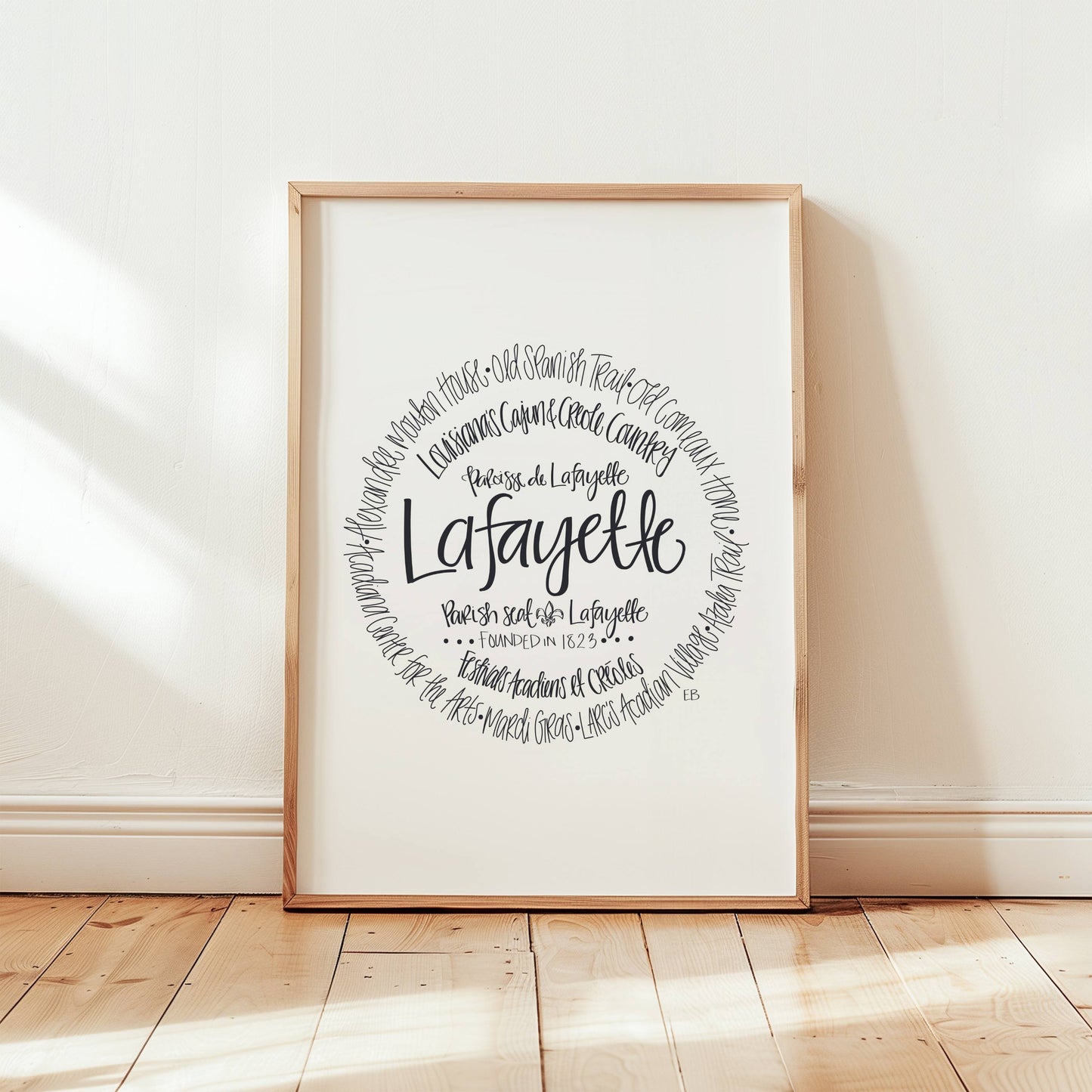 Lafayette Print