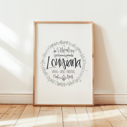 Louisiana Heritage Print