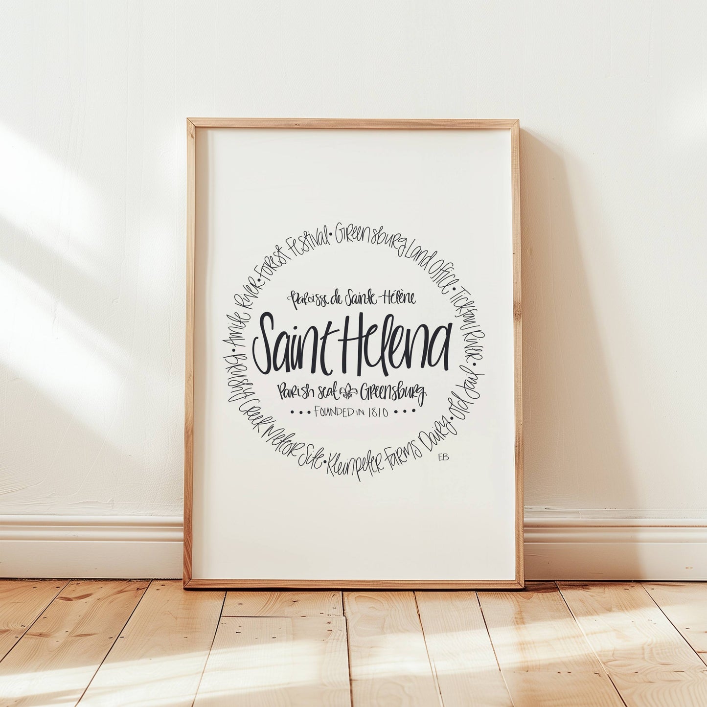 Saint Helena Print