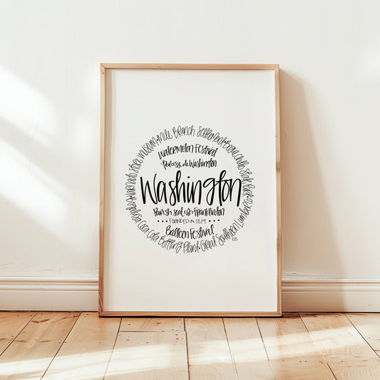 Washington Print