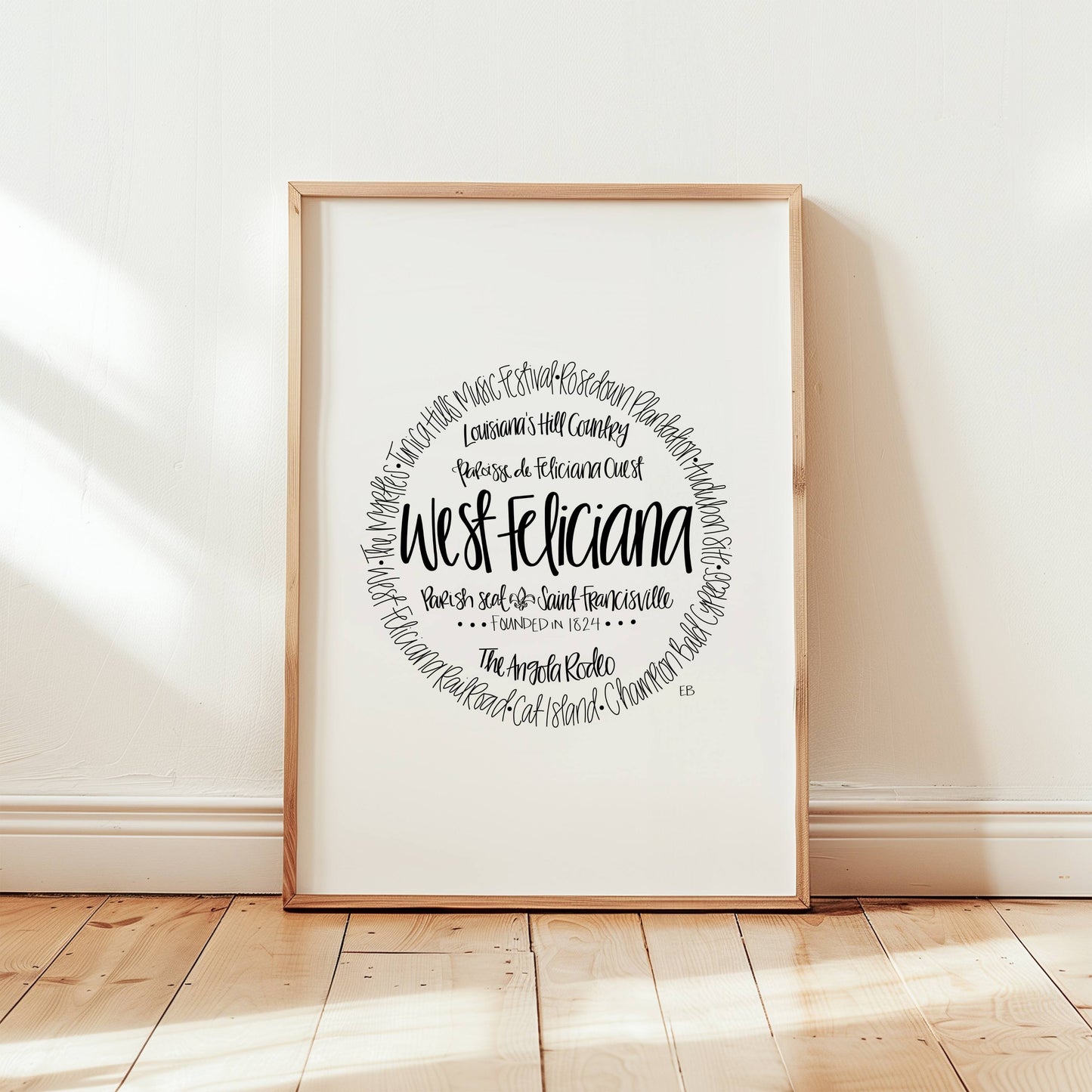 West Feliciana Print