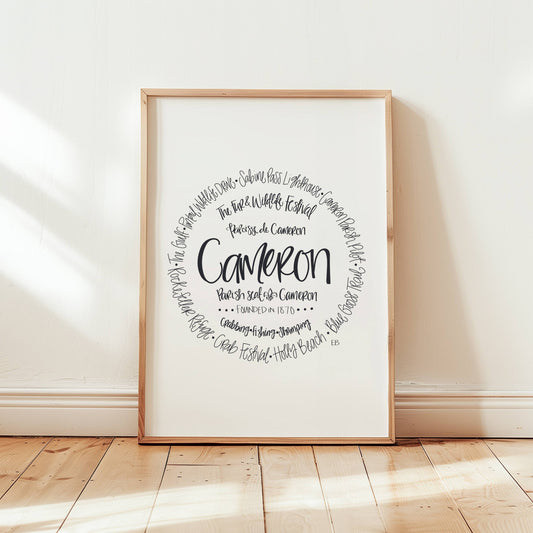 Cameron Print