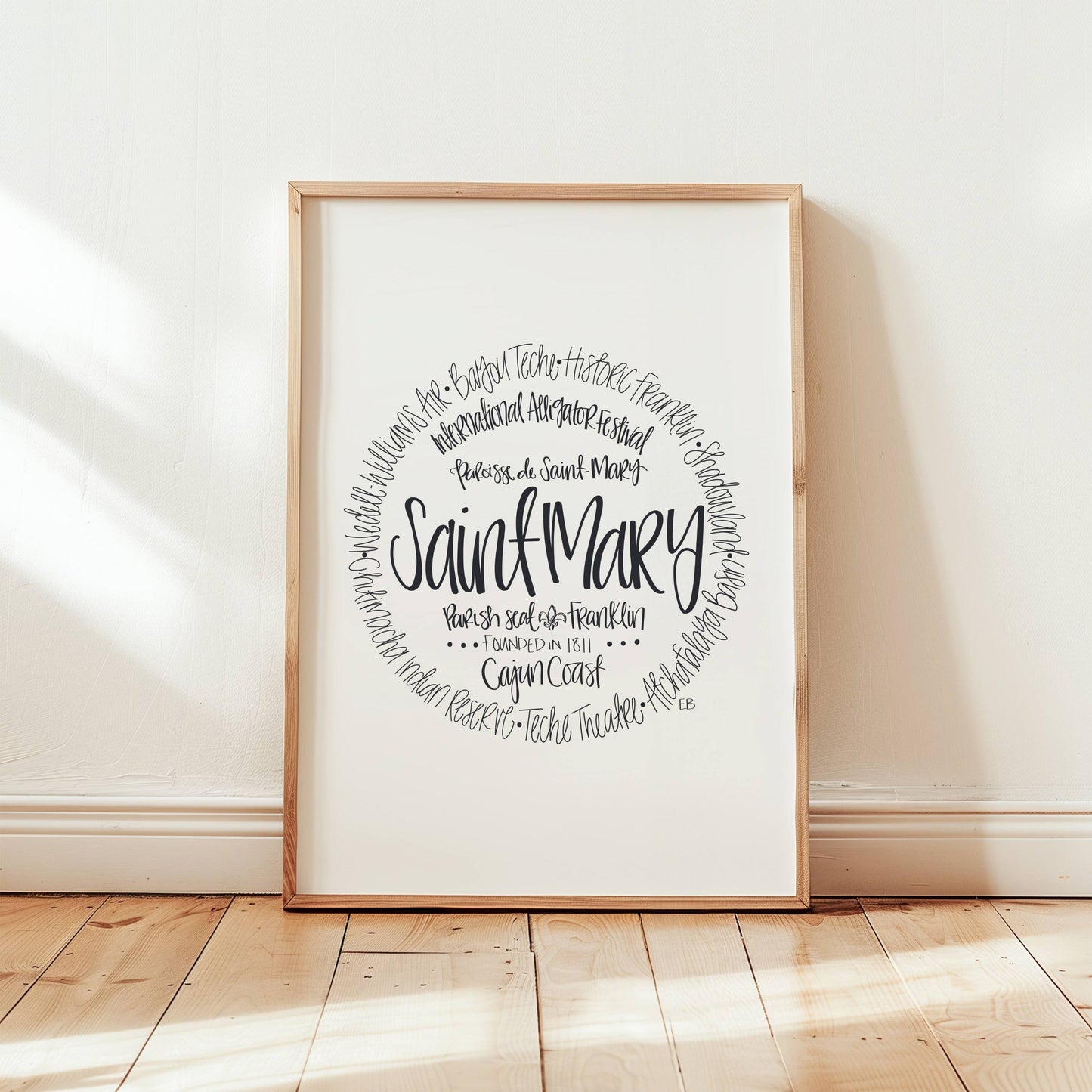 Saint Mary Print