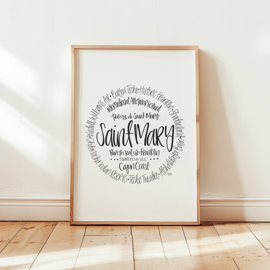Saint Mary Print